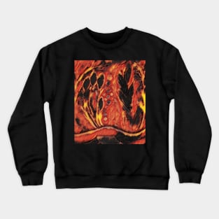 Stocksom Plum Passion Fire Crewneck Sweatshirt